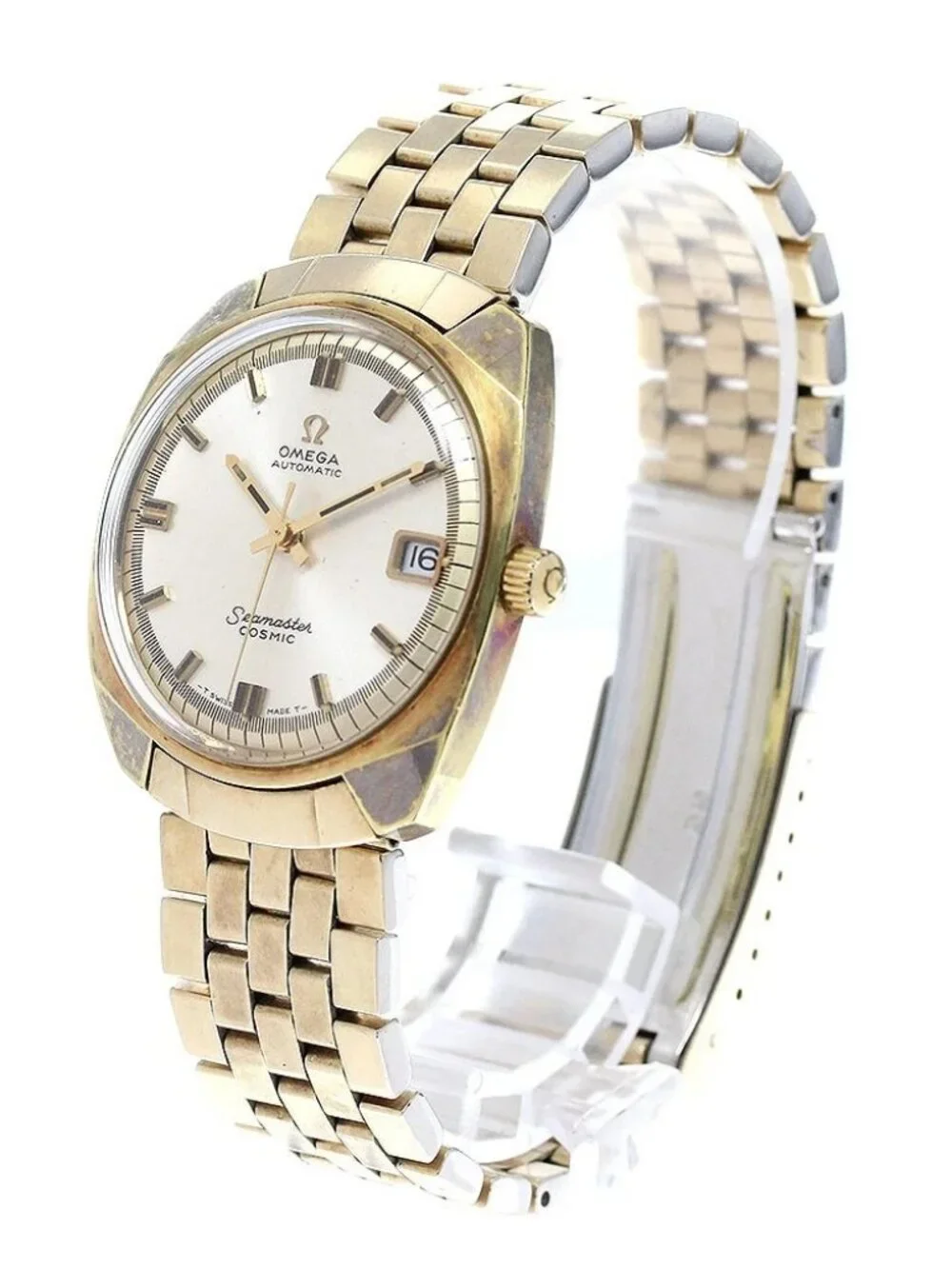OMEGA Seamaster Cosmic 166022-TOOL105 Date Silver Dial Automatic Men's_961834